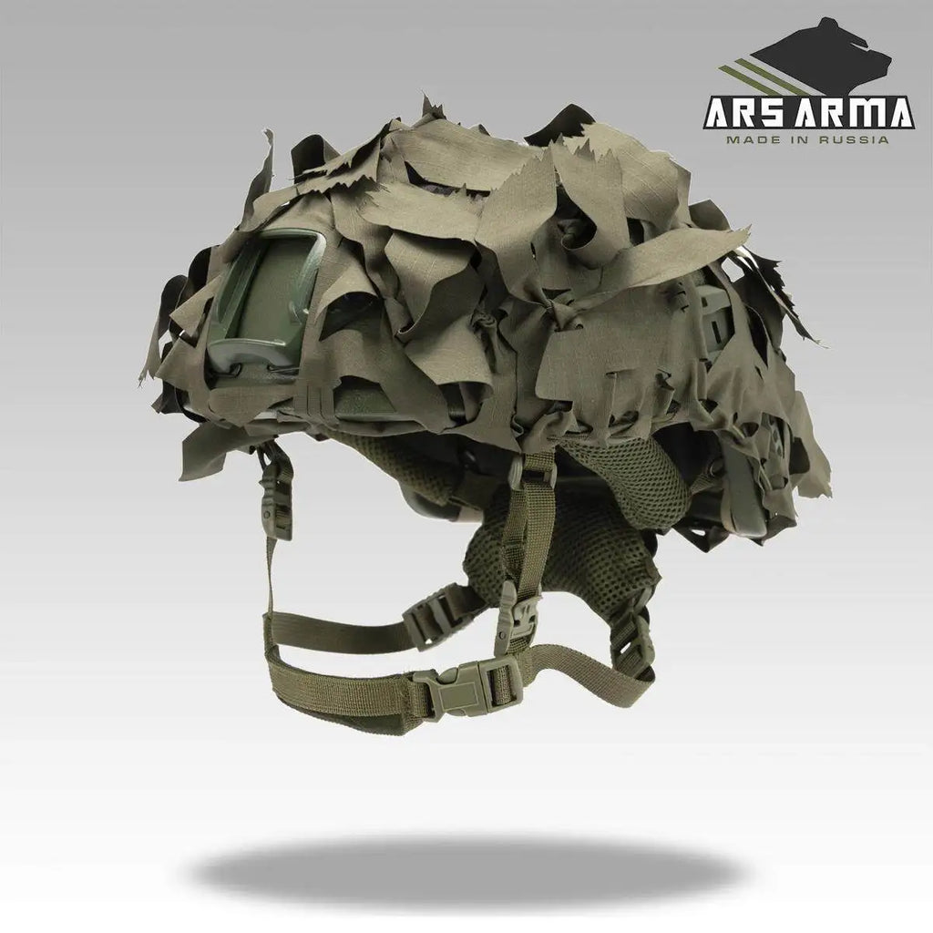 ARS ARMA A-23 List Camouflage Tactical Helmet Cover - Lightweight Durable Camouflage Pattern for Military Police Outdoor Activit