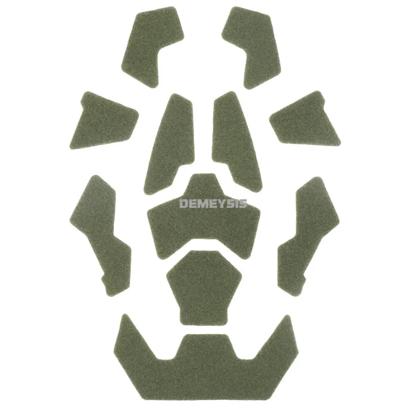 Tactical Helmet Magic Sticker Airsoft Shooting Hunting FAST Helmets Fastener Sticky Hook and Loop Helmet Accessories Patches