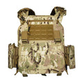 Multi-Role Tactical Vest: Adjustable Nylon Design, Ballistic Panel Ready for Field Enforcement
