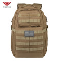 YAKEDA Outdoor sports backpack, men's and women's hiking bag, multifunctional, wear-resistant, breathable, large capacity