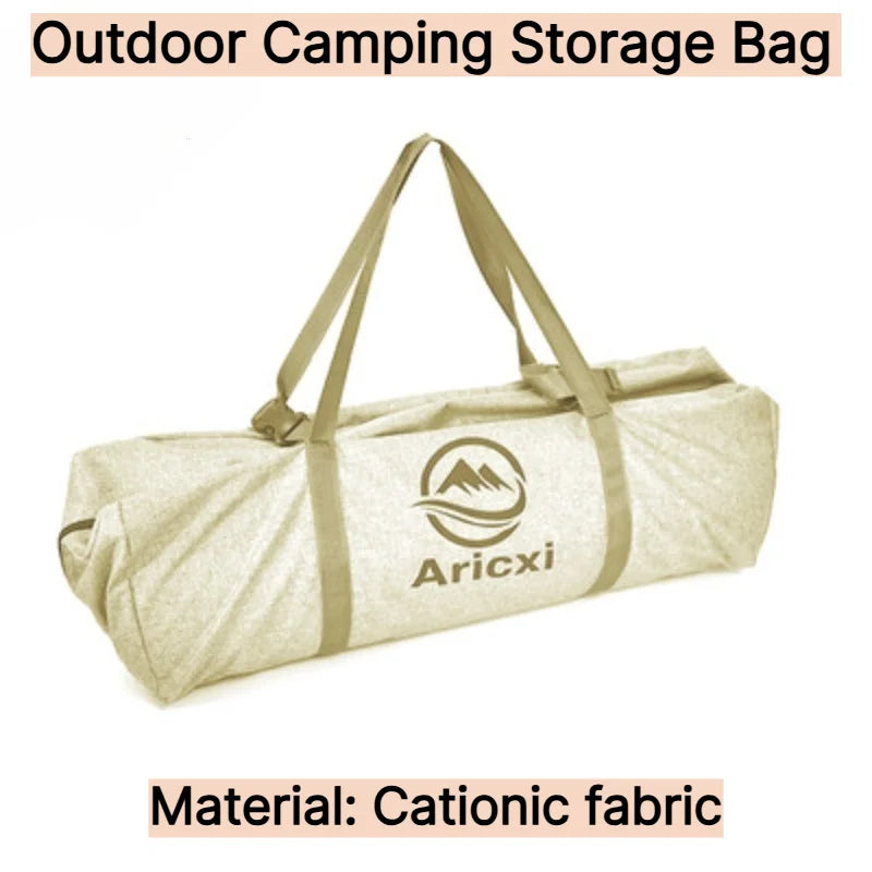 Cationic Fabric Camping Storage Bag Portable Compression Hand Duffel Bag Tent Equipment Carry Sack for Outdoor Hiking Travel