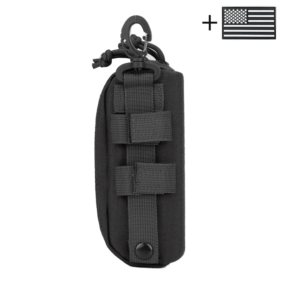 Outdoor travel glasses storage box, multifunctional portable small item storage bag, wear-resistant portable bag