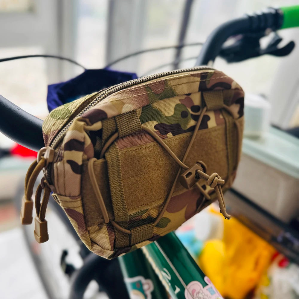 Molle Waist Bag Tactical Pouch Medical First Aid Tool Gear Gadget Bag Pouch Outdoor Sports Hunting Cycling Accessories