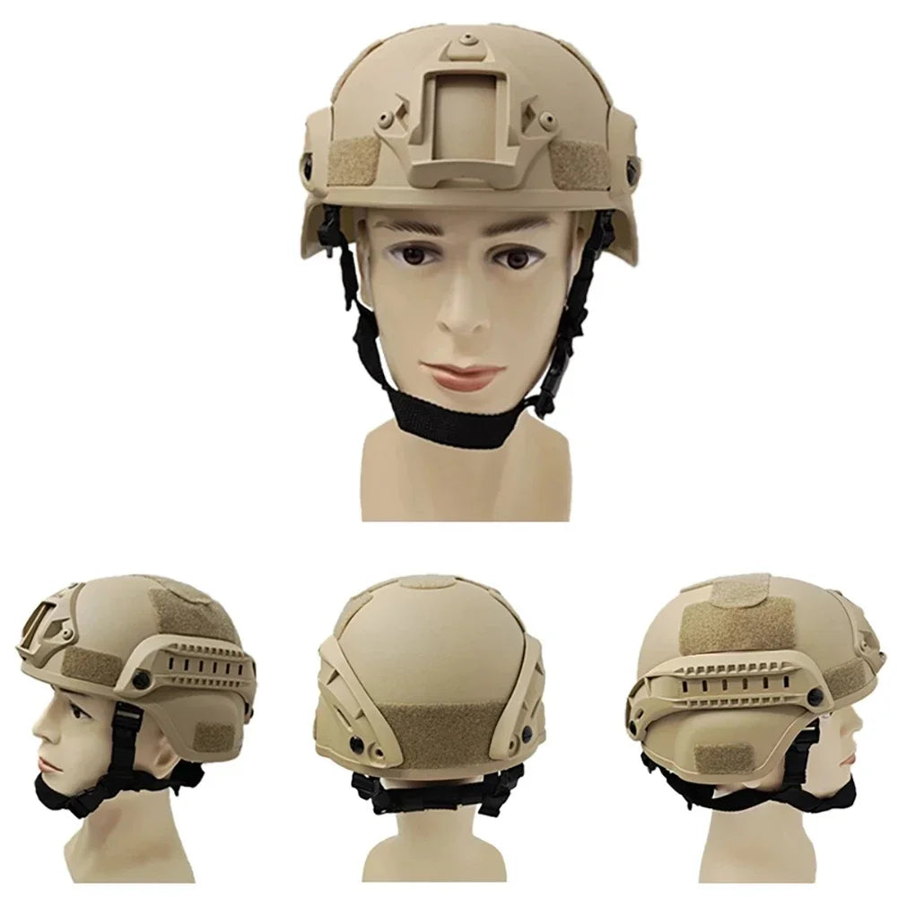 Hot Sell Tactical Helmet Outdoor Helmet Outdoor Hunting War Game Protective Helmet Gear Sports Helmet