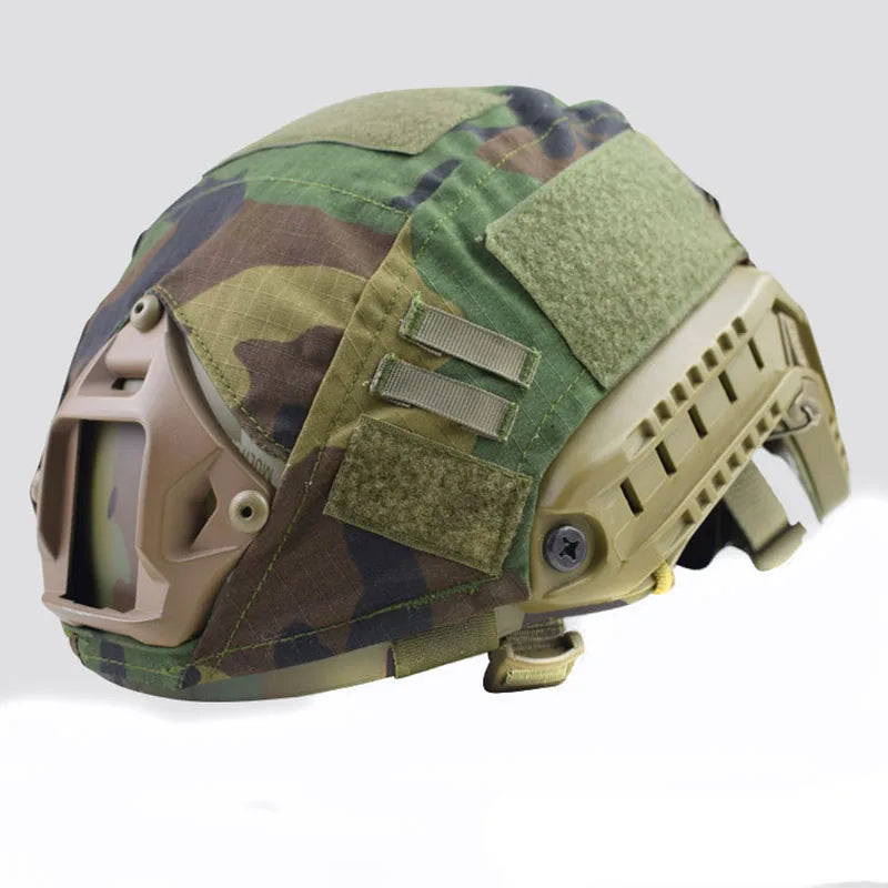 Military Airsoft Tactical Helmet Cover Combat Fast Helmet Multicam Cover For Head CS Wargame Gear Circumference 52-60cm