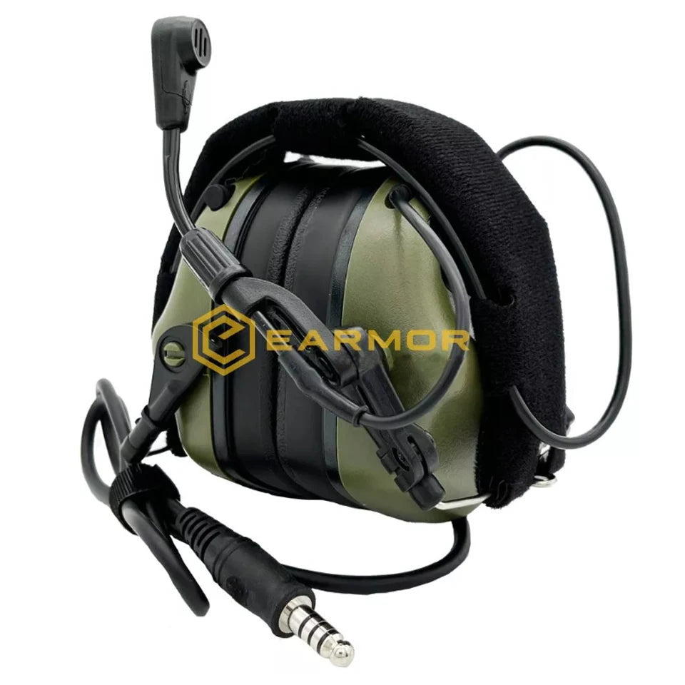 EARMOR M32 MOD4 Tactical Headset Anti Noise Headphones Aviation Communication Shooting Earphone