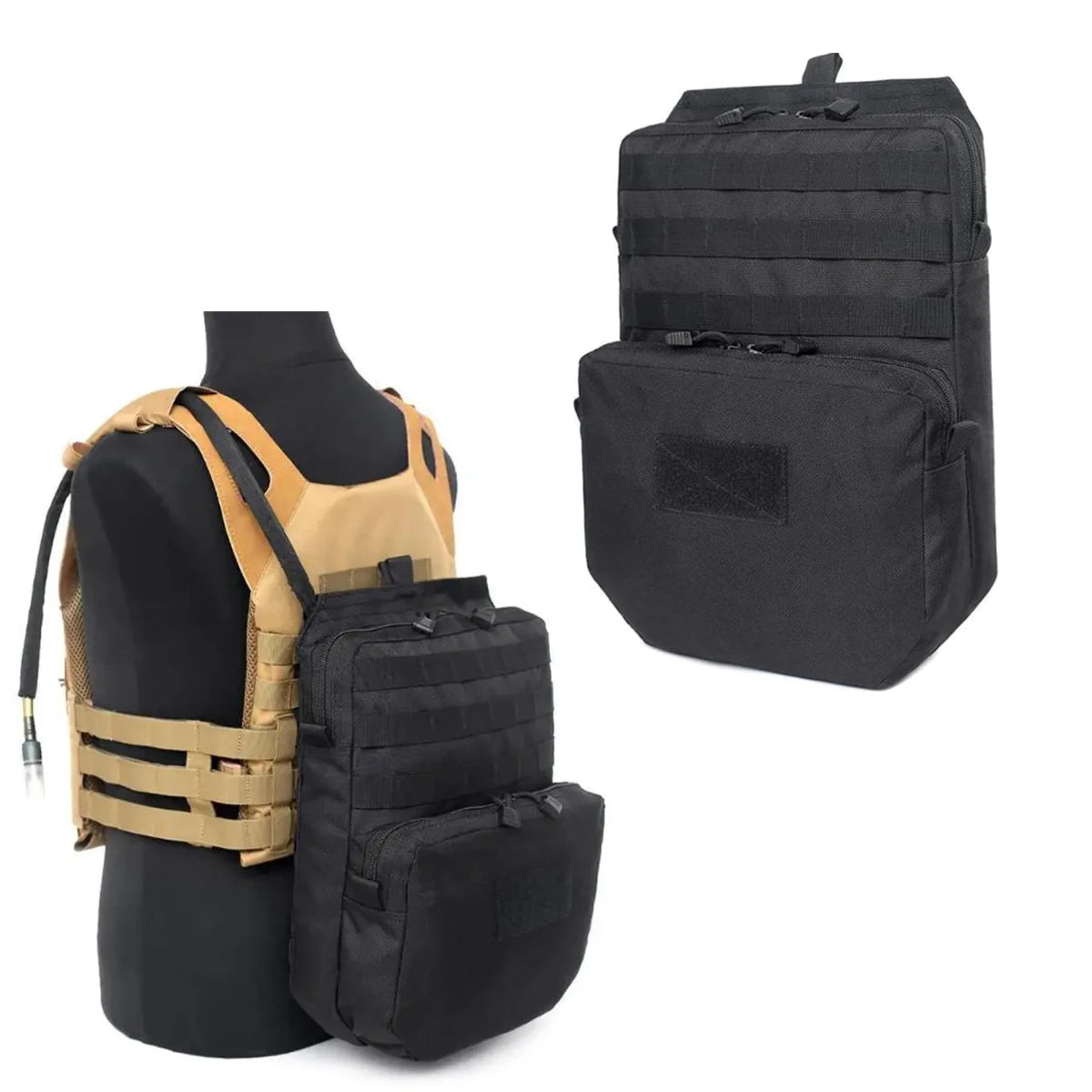 Outdoor Molle Bag Camping Hydration Backpack Hunting Equipment Vest EDC Accessories Nylon Hiking Traveling Survival Bag