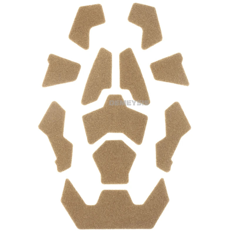 Tactical Helmet Magic Sticker Airsoft Shooting Hunting FAST Helmets Fastener Sticky Hook and Loop Helmet Accessories Patches