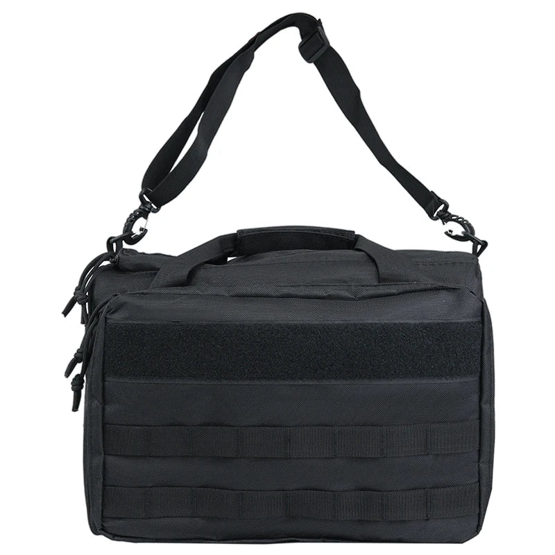 Tactical Pistol Bag 600D Nylon Waterproof Outdoor Sport Hiking Camping Shoulder Bag Tactical Accessories Shooting Handbag