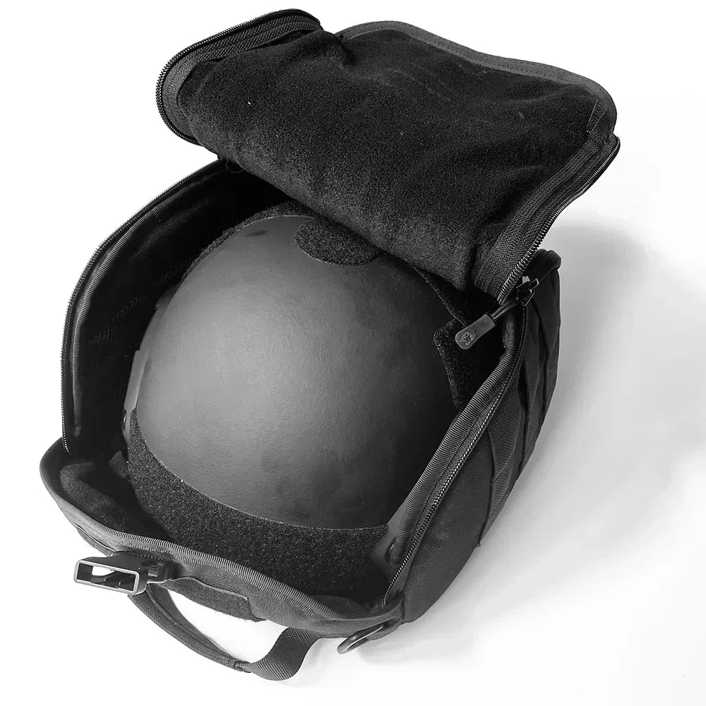 Tactical Fast Helmet Pack Helmet Storage Bag Outdoor Hiking Sports Motorcycle Cycling Carrying Pouch for Hunting Accessories