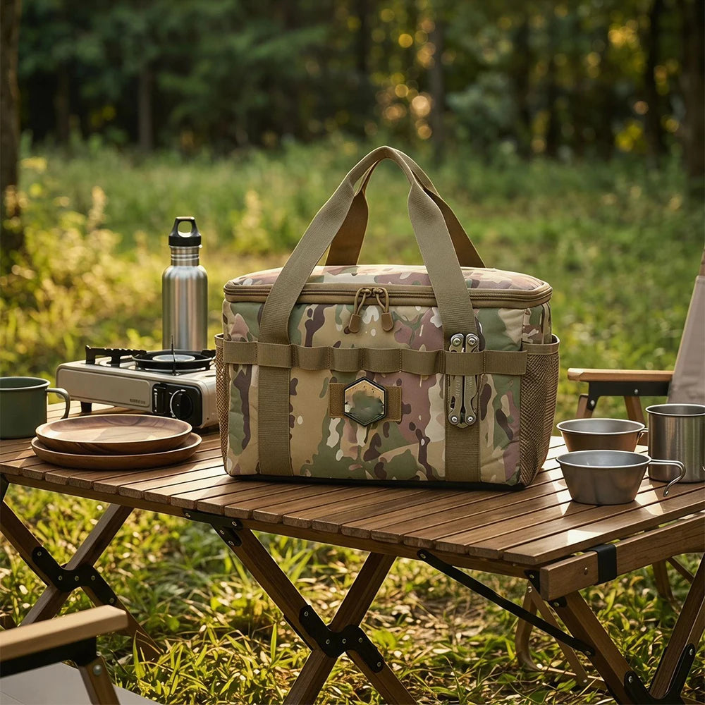Multifunctional Outdoor Camping Picnic Bag Tactical Hunting Equipment Tool Storage Accessory Bag