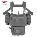 YAKEDA Combination Multifunctional Chest Hang Adjustable Removable Magic Sticky MOLLE System