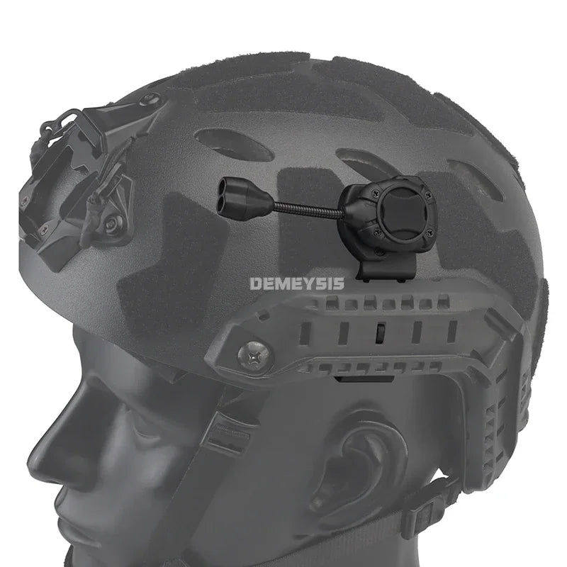 Tactical Helmet Light 3 Modes LED Flashlight Modular Multifunctional Personal Lighting System Hunting Helmet IR Laser