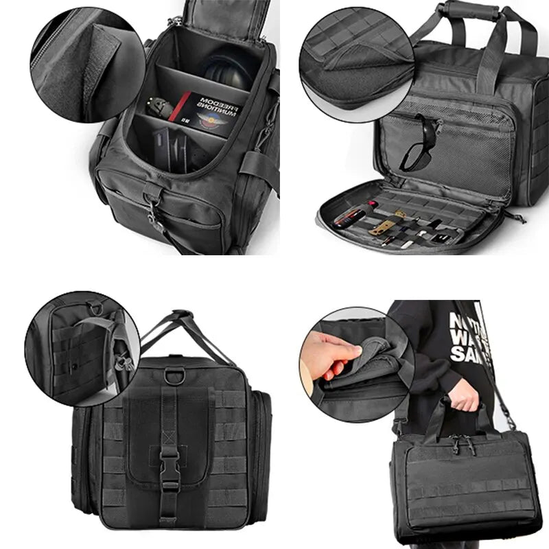 Large Capacity Outdoor Tactical Storage Bag Multi-Functional Sports Handbag Single-Shoulder Tactical Backpack for Sports