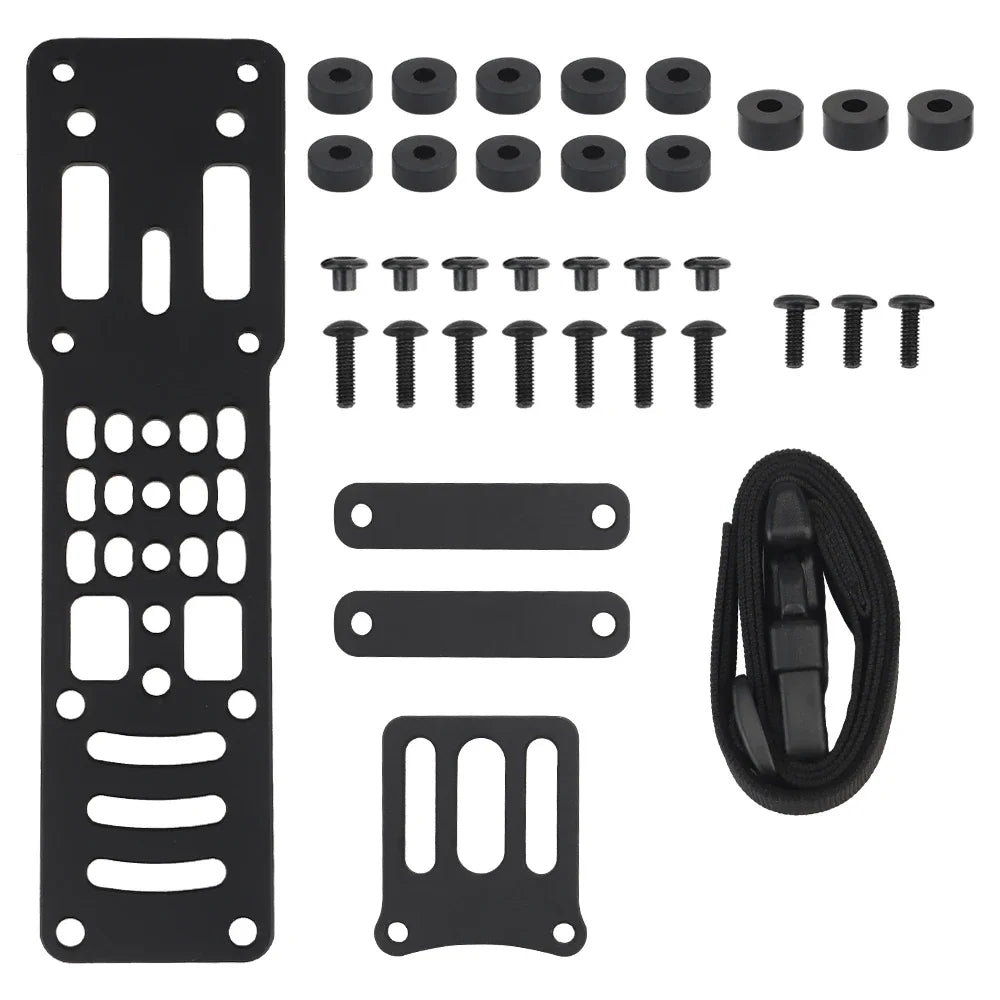 Tactical Metal Modular Pistol Holster Adapter Compatible QLS Platform Holster Drop Leg Band Hunting Quick Pull Draw Adapter