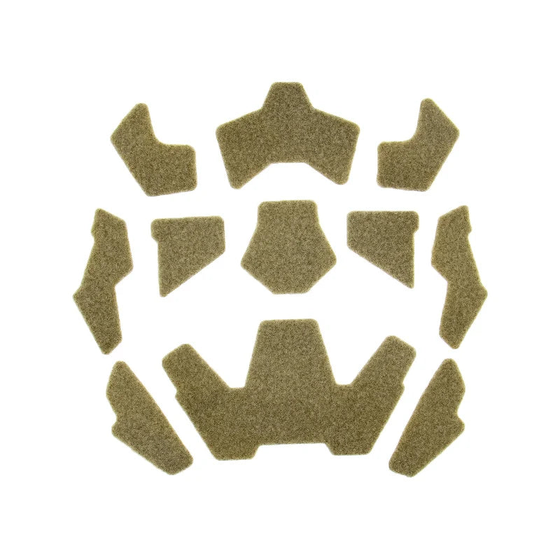 &NEW 11pcs FAST Helmet Magic Sticker Airsoft Helmet Patches Hook and Loop Sticky for FAST Tactical Helmet Accessories