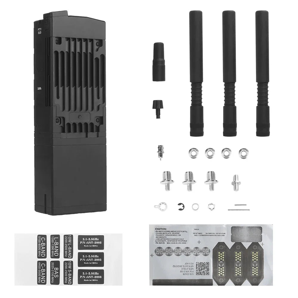 Tactical MPU5 Radio Model Detachable Hunting DIY Walkie Talkie Refit MPU5 Virtual Model Case