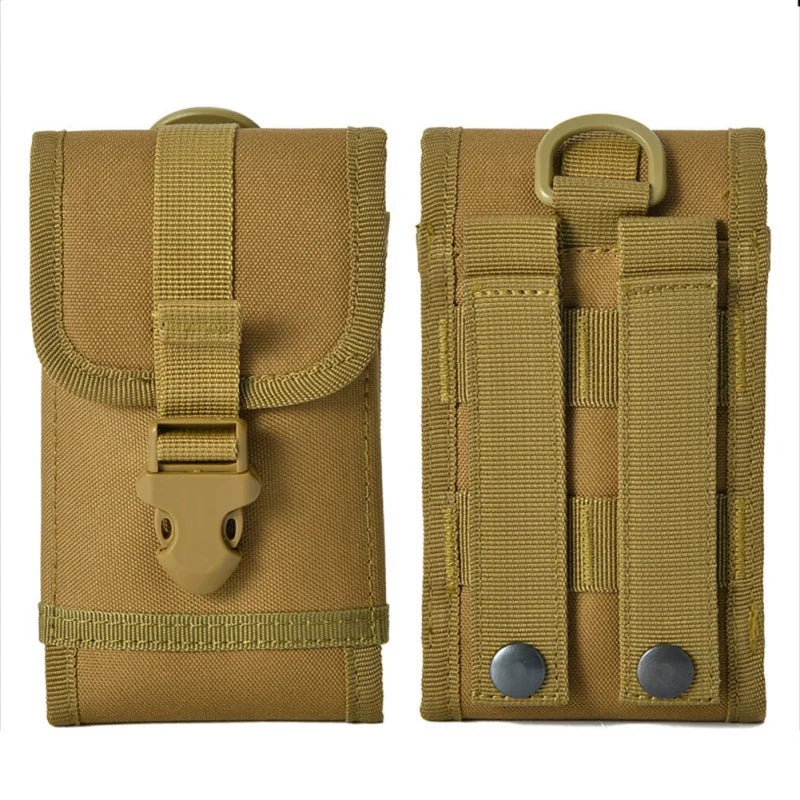 1PC Tacticals Molle Utility Bag Waist Accessories Bag Durable Hunting Hiking Phone Belt Pouch
