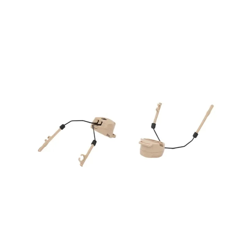 Tactical Helmet Mount for Noise Cancelling Headphones Compatible with FAST COMTAC Helmet Suspension System Helmet Rail