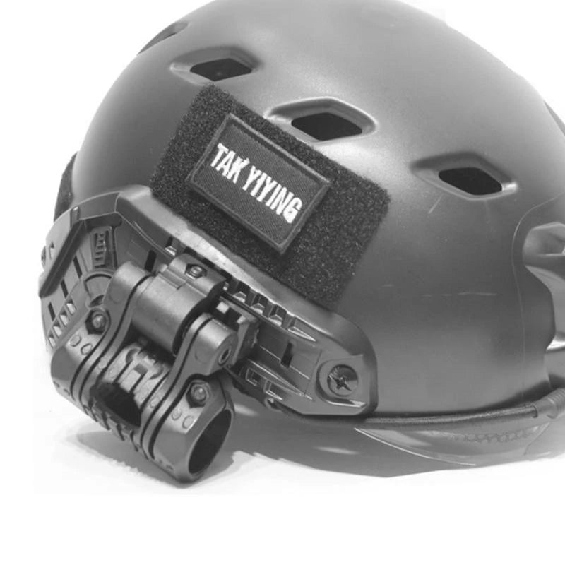 Flashlight Clamp Clip Fast Helmet Torch Case Quick Release Flashlight Lightweight Flashlight Portable Torch Holsters