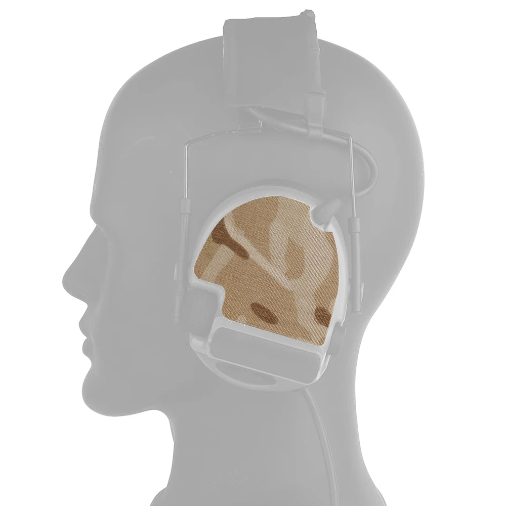 COMTAC Series Headset (II/III/V/VI) Camouflage Decoration Headset Cable Storage Hook Loop Tape Cover