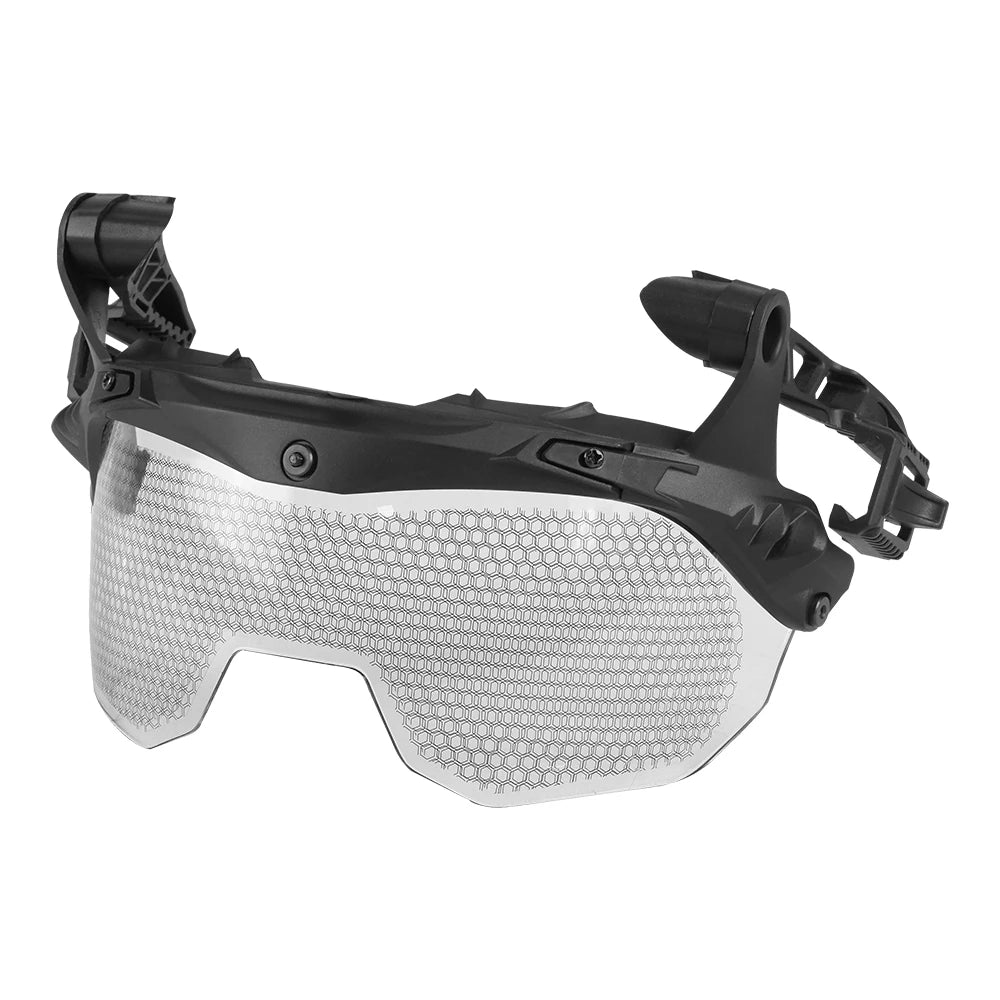 BOOIU Tactical Helmet Wendy Guide Rail 3.0 OP Goggles Multi-angle Wendy Helmet Goggles Anti Fog Anti Riot CS Protective Glasses