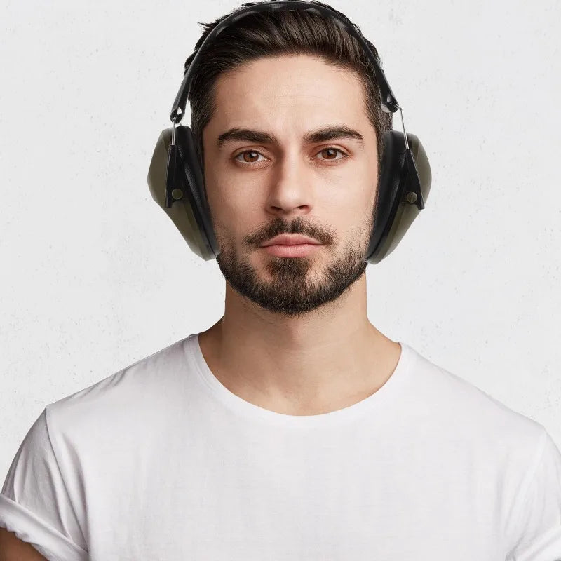 Tactical Headphones Electronic Shooting Earmuff Anti-noise Hearing Protection Soundproofing Headset Foldable Earmuffs