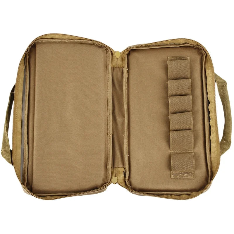 Tactical Pistol Carry Bag Gun Case Portable Holster Handgun Carrier Pouch Soft Protection Gun Accessories Hunting