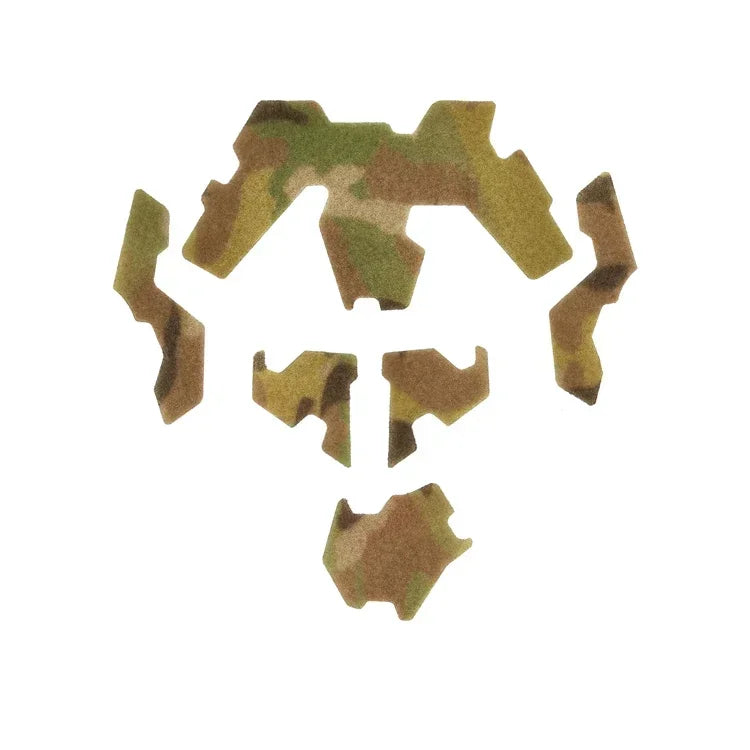 Tactical Airsoft Helmet Appearance Decoration Sticker FTHS Helmet Magic Sticker Gear Helmet DIY Accessories
