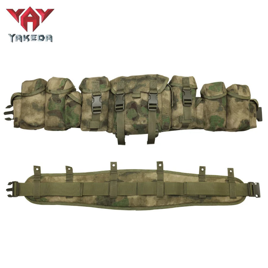 YAKEDA MOLLE system bellyband vest waterproof, wear-resistant, tear resistant, expandable and detachable