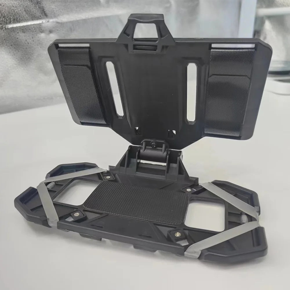 Tactical Phone Holder MOLLE System Foldable Mobile Phone Back PlateTactical Vest Outdoor Hunting Camping Phone Mount Bracket