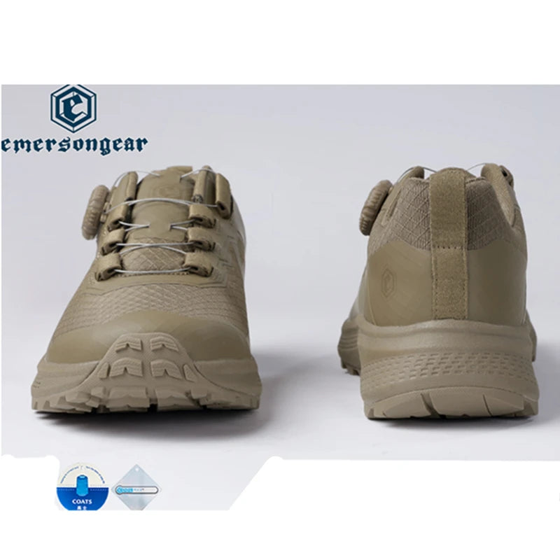 Emersongear Traveler Lightweight Tactical Hiking Boots Combat Airsoft Fishing Hunting Sneakers for Outdoor Sports Desert Camping