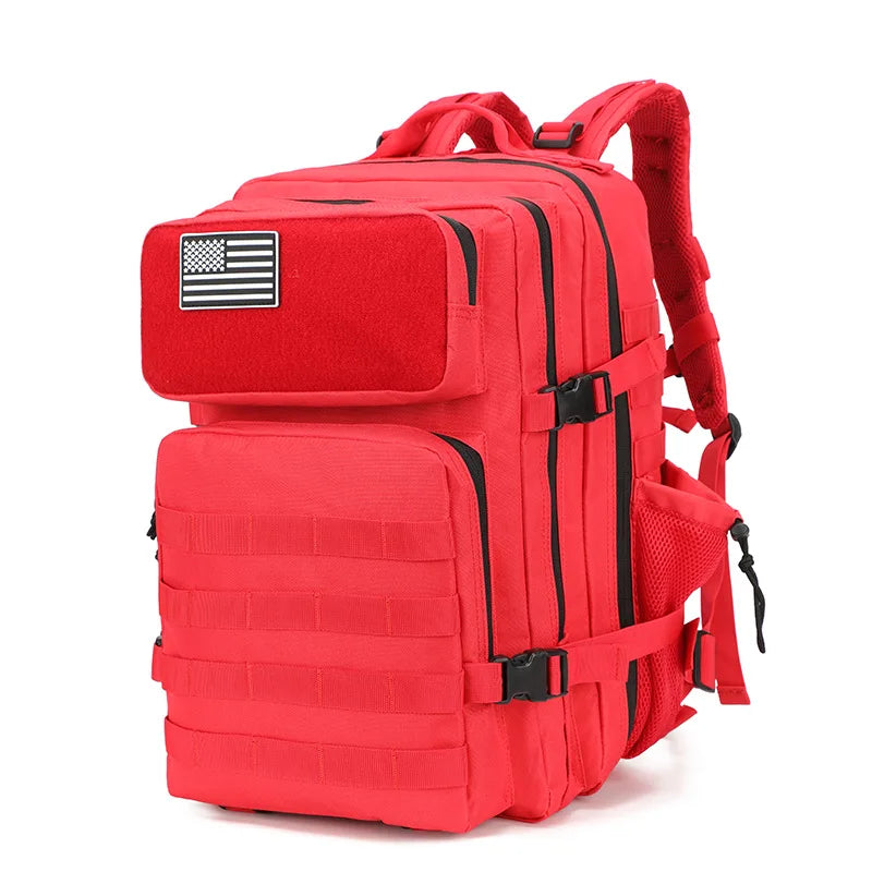 45L 3P Tactical Backpack Hiking Bag Pack Molle Outdoor Backpack Waterproof Climbing Rucksack Camping Hiking Bag Trekking Mochila