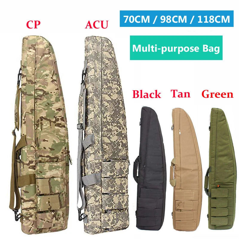 Tactical Waterproof Gun Bag Hunting Holster Shooting Airsoft Accessories Outdoor Sports Fishing Hiking Bag