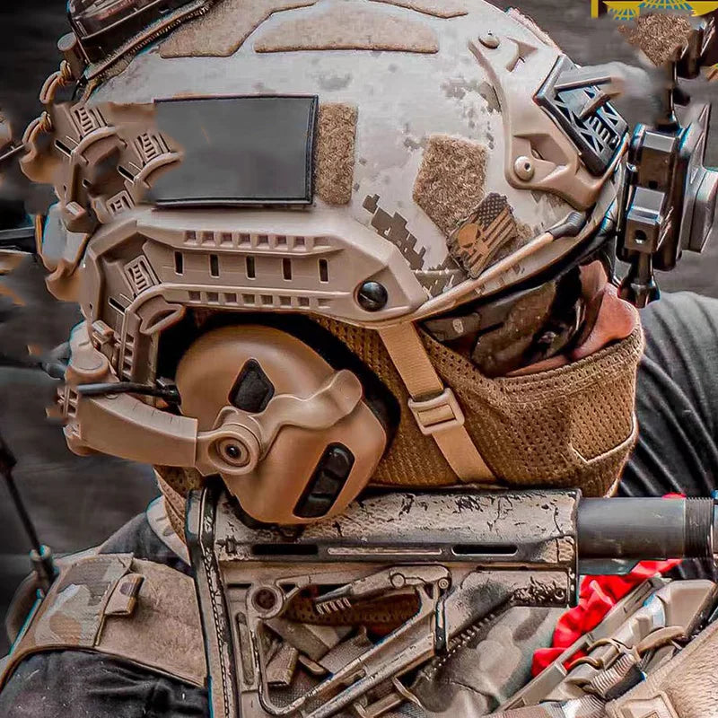EARMOR - Tactical headphones, combat air gun shooting earmuffs, professional version electronic shooting earmuffs