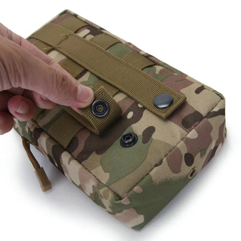 Outdoor Molle Pouch EDC Tool Bag Waterproof Nylon Multi Purpose Small Pack Universal Hunting Camping Bag Outdoor Equip