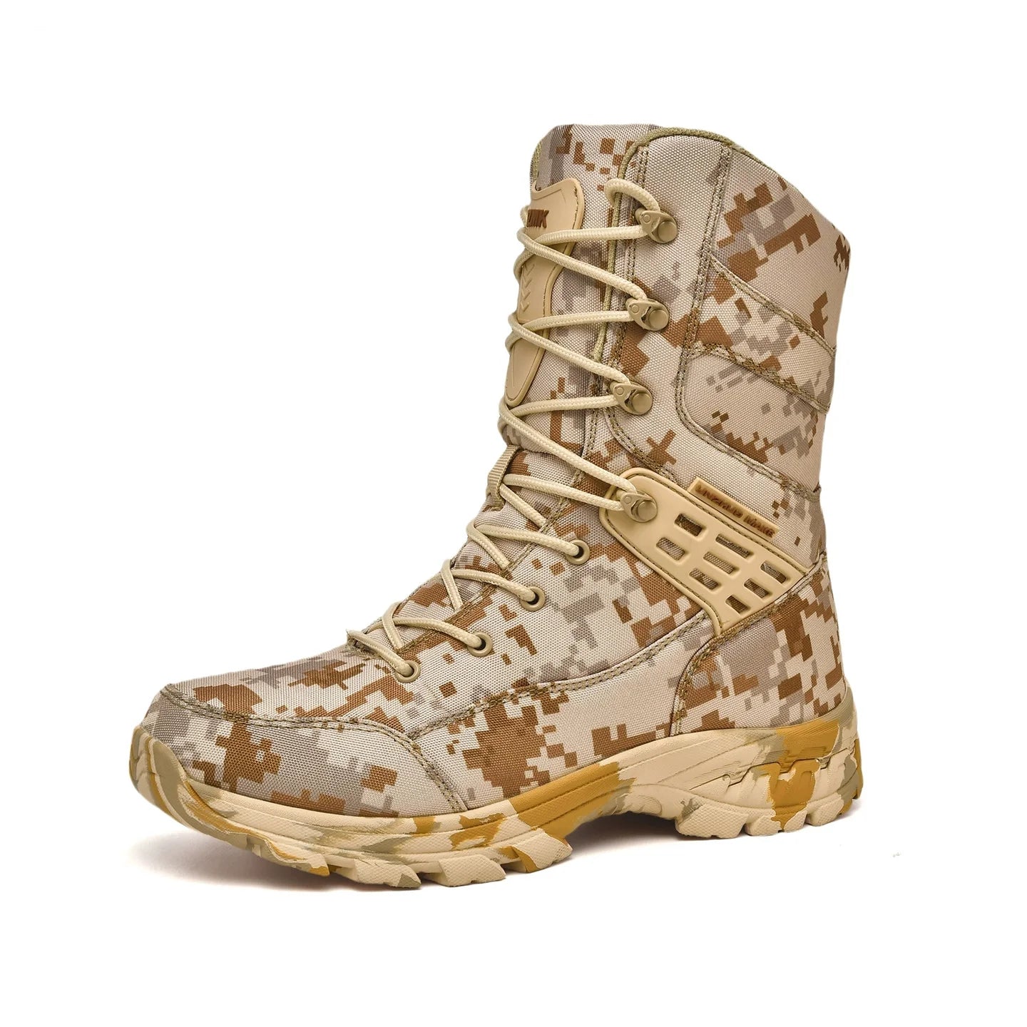 Men's Breathable Desert Tactical Shoes Camouflage Hunting Boots Outdoor Off-road Wear-Resistant Mountaineering Hiking Boots
