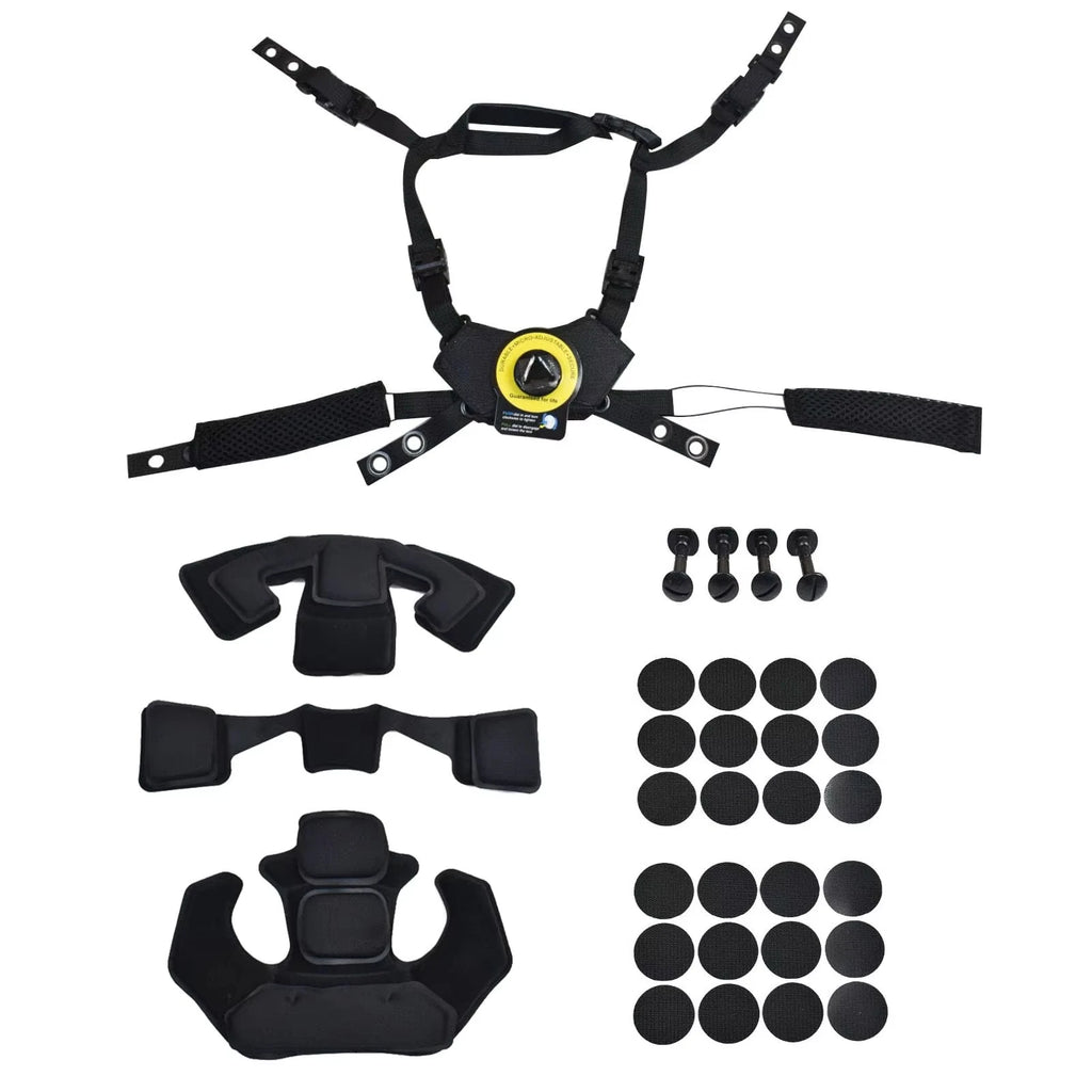 BOOIU Tactical Helmet Wendy Suspension Lanyard For Wendy FAST MICH Helmet Hanging System Chin Strap Airsoft Helmet Accessories