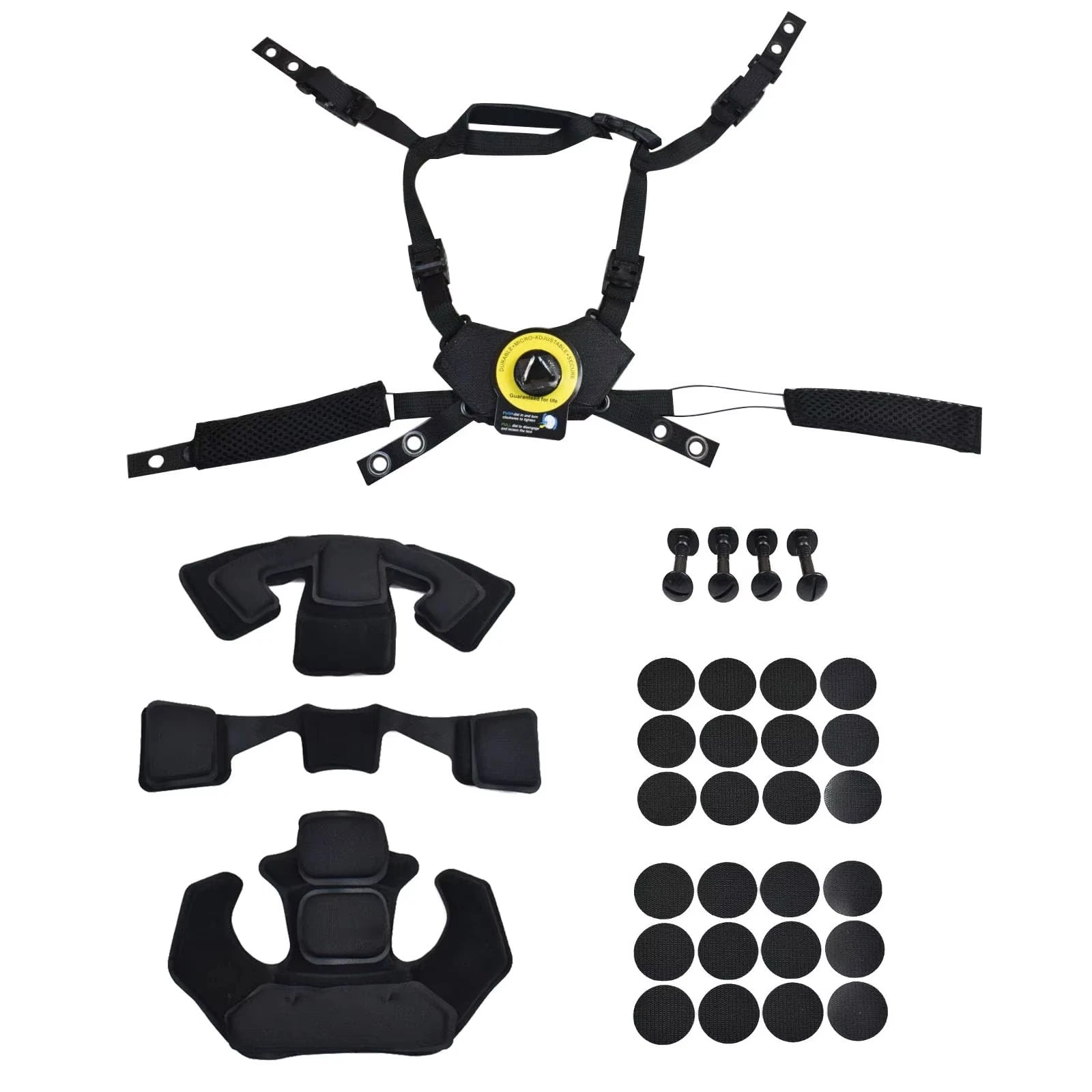 BOOIU Tactical Helmet Wendy Suspension Lanyard For Wendy FAST MICH Helmet Hanging System Chin Strap Airsoft Helmet Accessories