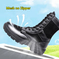 Summer Ultralight   Boots Men Womens Zipper Mesh Breathable Canvas Outdoor Hiking Shoes  Training Work Shoes