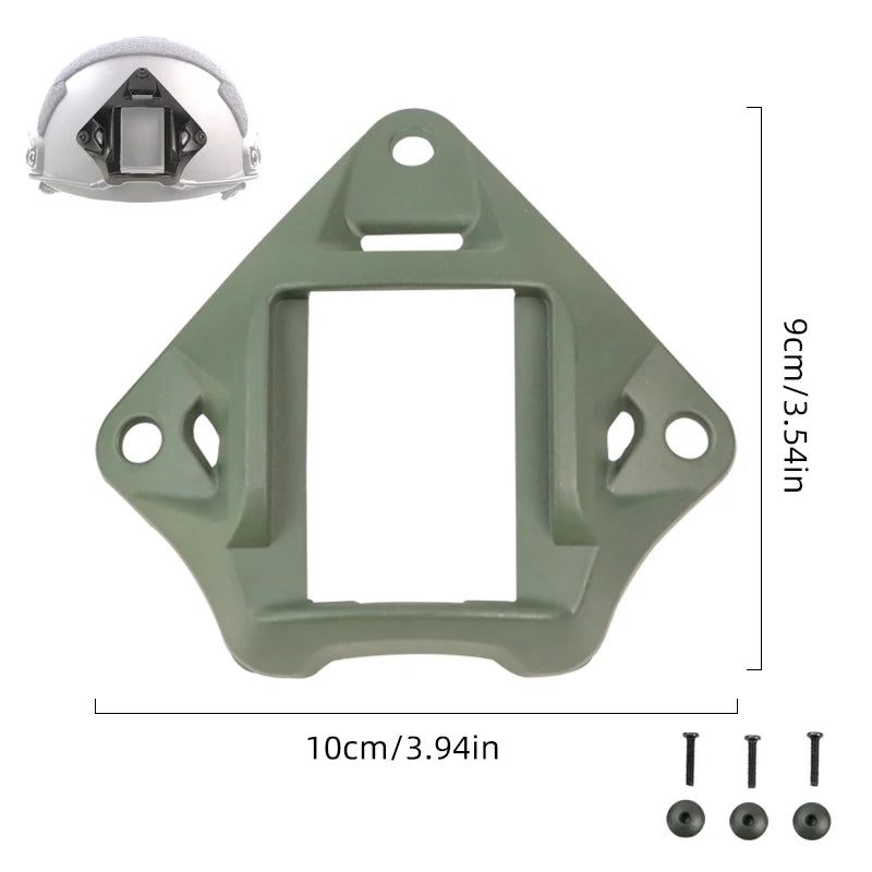 BOOIU Tactical Helmet Base Adapter Fits FAST/MICH/NVG Helmet Mounting Bracket Quick Tactical Helmet Base Helmet Accessories