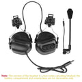 Tactical Headset Non-picking Noise-Cancelling Universal Earphone for Airsoft Helmet Headset Baofeng Radio PTT Adapter