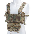 MK4 Modular Chest Rig 500D Nylon H Harness MOLLE Platform 5.56 9mm M4 AK Magazine Insert Hunting Airsoft Paintball Gear