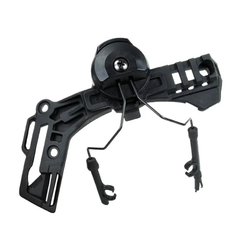Tactical Helmet Mount for Headset Accessories with 360 Degree Rotation Compatible with WENDY Wendy 3.0 Comtac C2 Headset