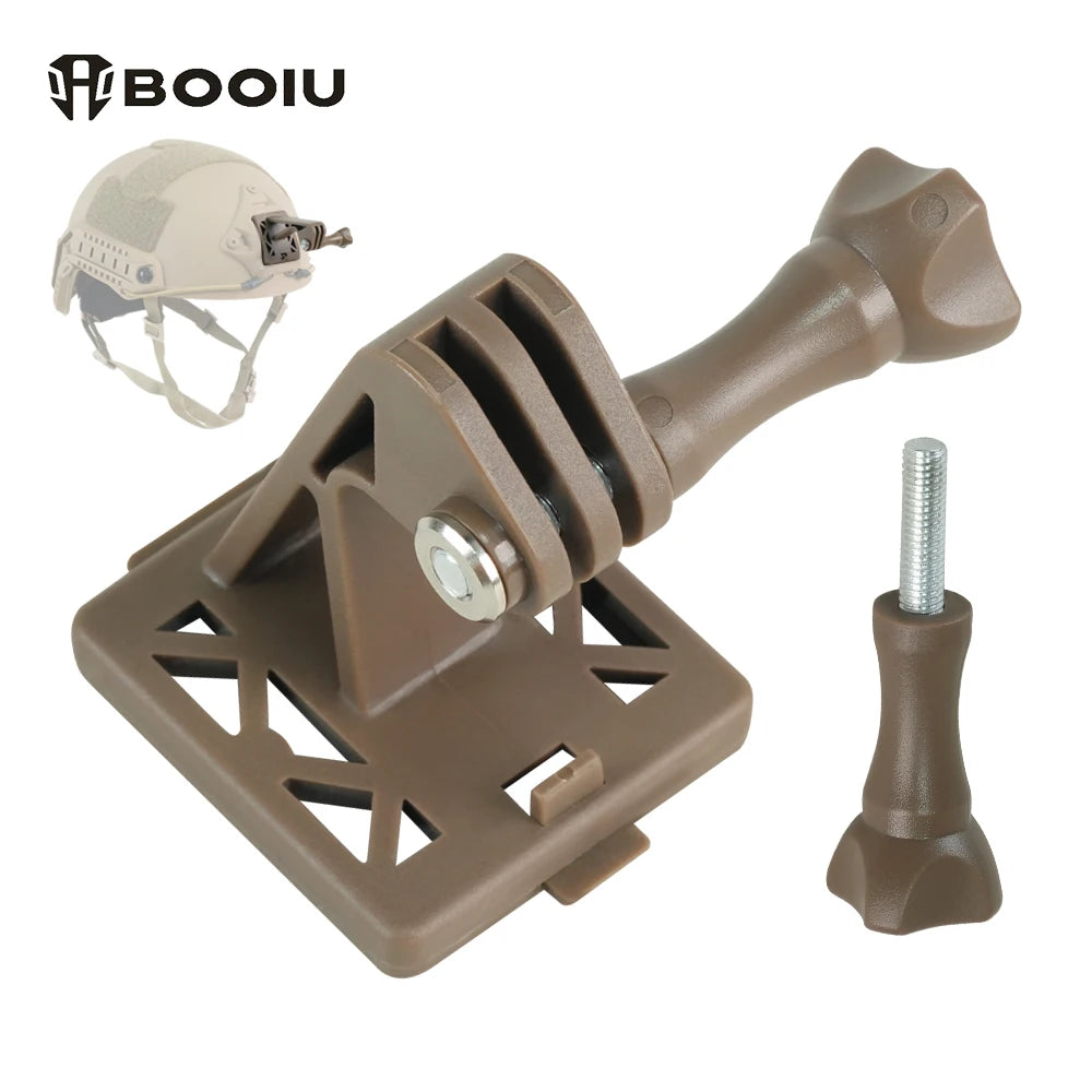 BOOIU Tactical Helmet Camera Stand Use Easily Lightweight Enhance Shooting Stability Adapted To Complex Environments Accessories