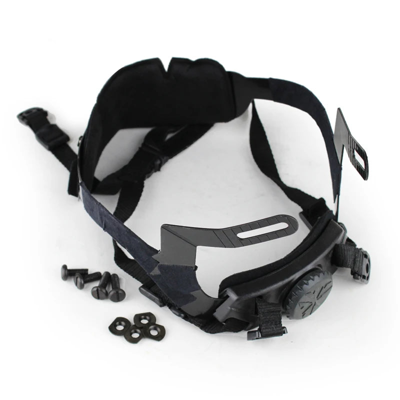 Tactical Adjustable Helmet Cingulate System for Fast Helmet Head Locking Strap Shooting Hunting Airsoft Gear