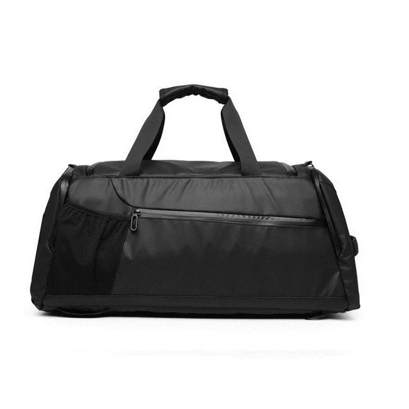 Men Gym Bag Large Capacity Training Fitness Workout Sports Bag Backpack Dry Wet Yoga Bags Business Travel Bag With Shoes Pouch