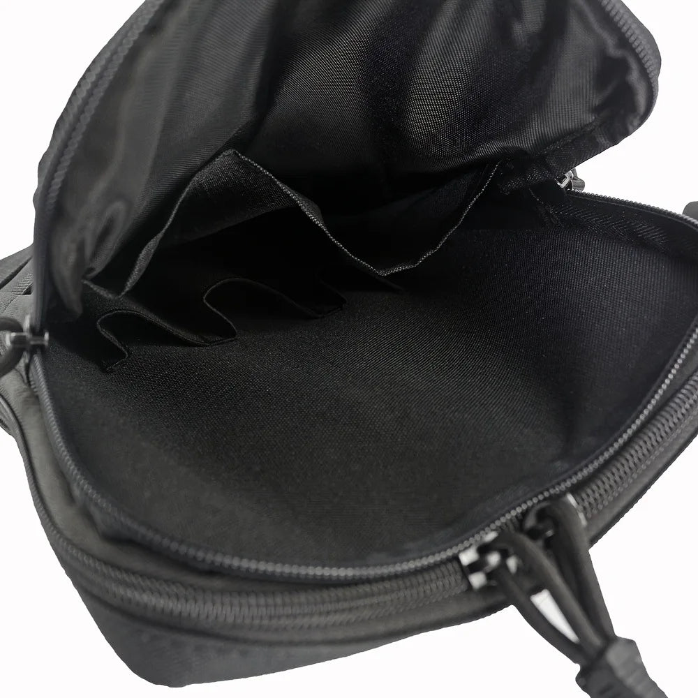 Tactical Molle Admin Pistol Pouch Concealed Carry Gun Holster Shoulder Bag Utility EDC Belt Pouch Modular Tool Organizer Case