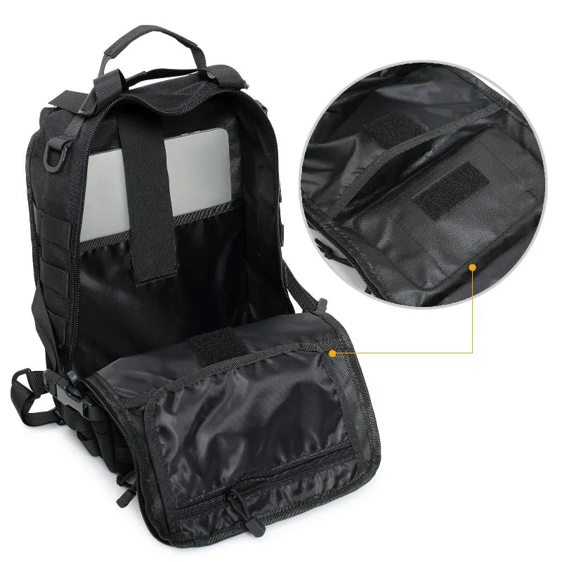 Tactical Satchel, Outdoor Shoulder Waterproof Camouflage Chest Bag, Military Fan Multi-functional Messenger Bag