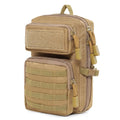 Tactical Molle Utility Pouch, Phone Tool Waist Bag Medical EDC IFAK Pack Mini Design of 3-Day Backpack for Hiking Fishing